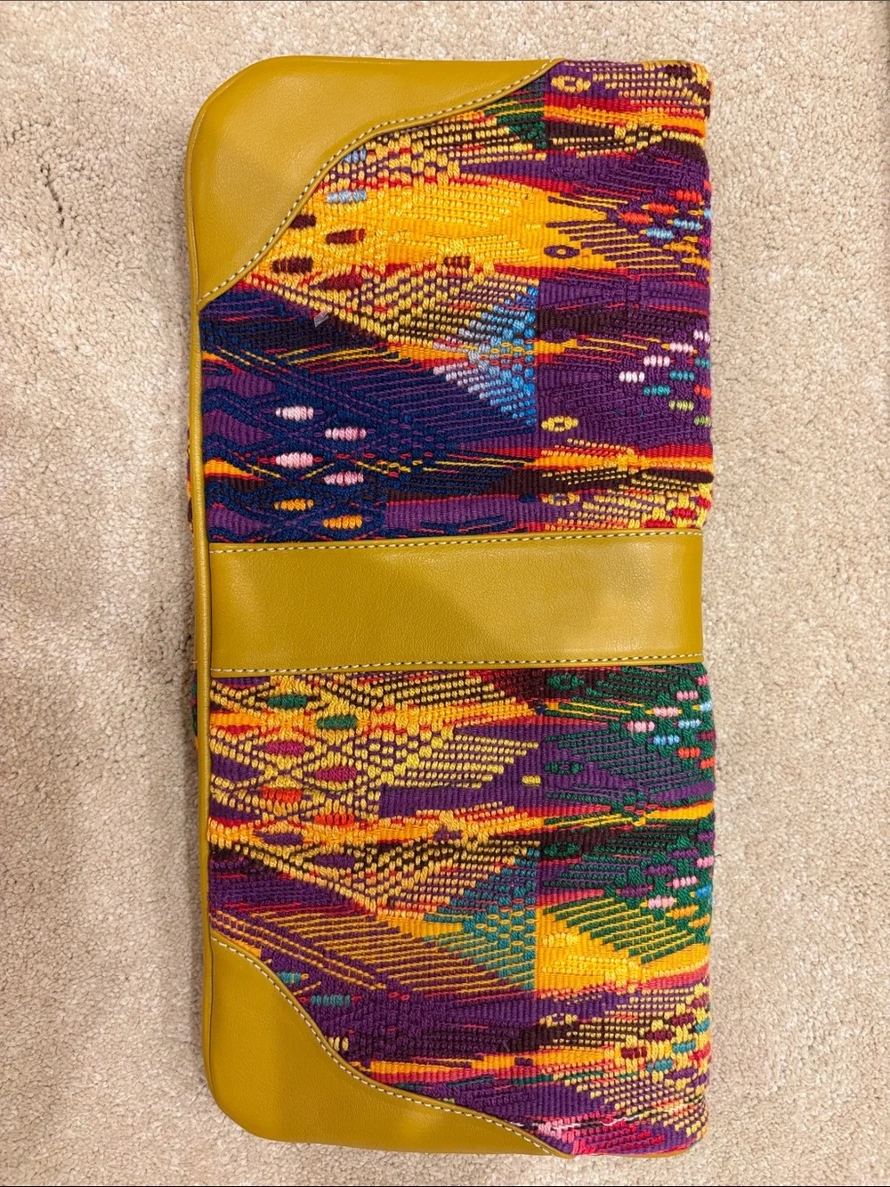 Anthropologie Clutch Leather Bag